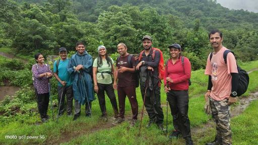 Humgaon - Kusur Ghat - Kusur - Mormare Waterfall - Mirdichi Vaat - Saidongar - Humgaon Trek successfully completed